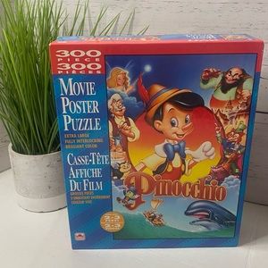Pinocchio movie poster puzzle